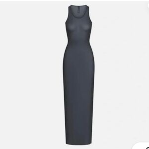 Skims mesh long dress cover up